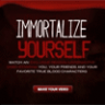 Immortalize Yourself On True Blood