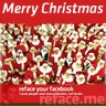 Wish your Facebook friends a Merry Christmas with the Santa Tag Picture