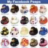 My Facebook Peeps: tag your friends as ducks