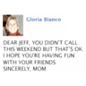 Parents stalking their kids on Facebook