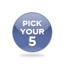 Wacko Wednesday: Five “Pick Your 5” lists that are different