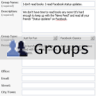 Facebook Groups can now be renamed. Verify your memberships!