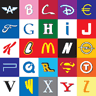 Tag your friends as brand logo letters