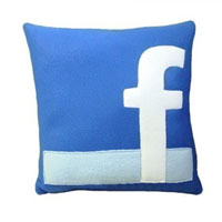 Facebook pillow