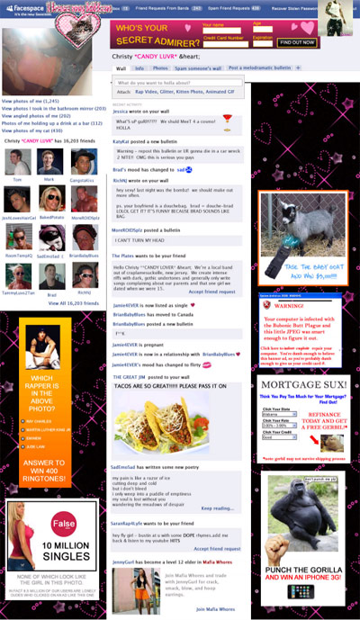 Facebook + MySpace = FaceSpace