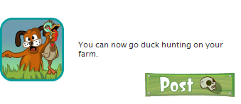 FarmVille Duck Hunt