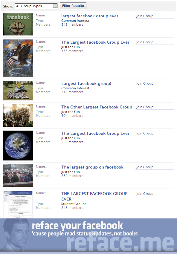 Largest Facebook Group