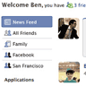 Facebook Home Page goes real time