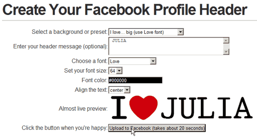 I Love Julia Profile Banner
