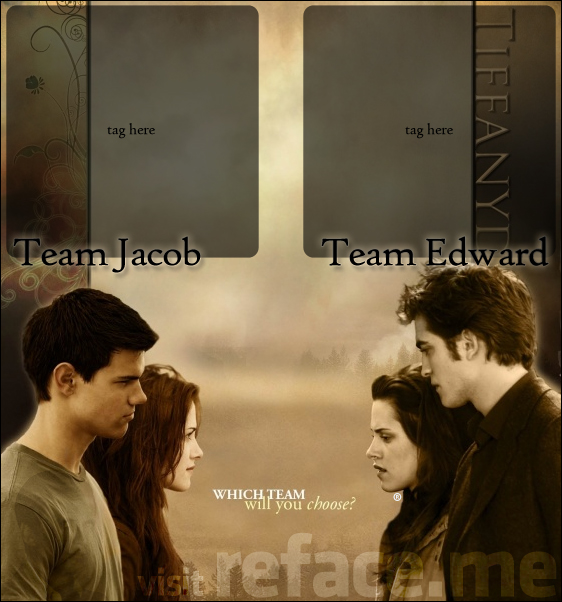 Tag Twilight / New Moon: Team Jacob or Team Edward?